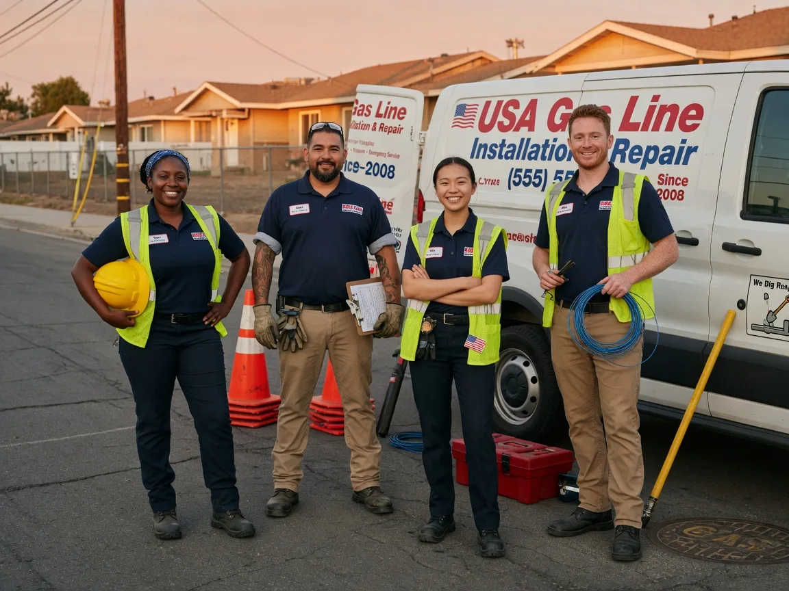 Gas Line Installation company in White Stone, VA